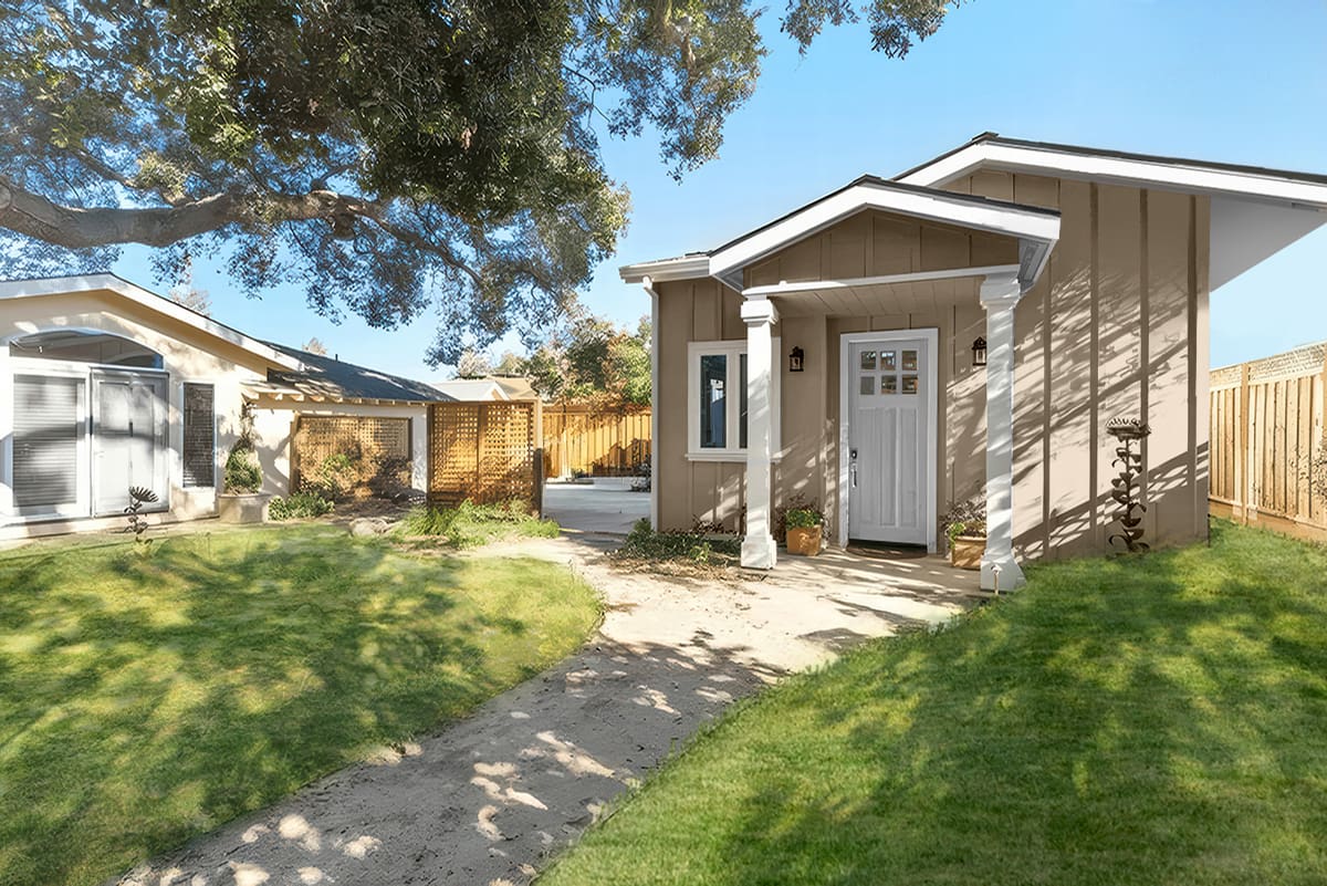 ADU garage conversion in Carmel Valley San Diego CA by Evergreen Remodeling & Construction