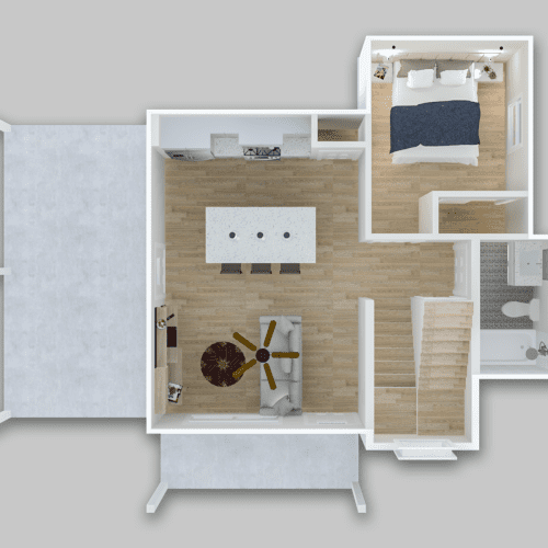 ADU garage conversion in Chula Vista San Diego CA by Evergreen Remodeling & Construction