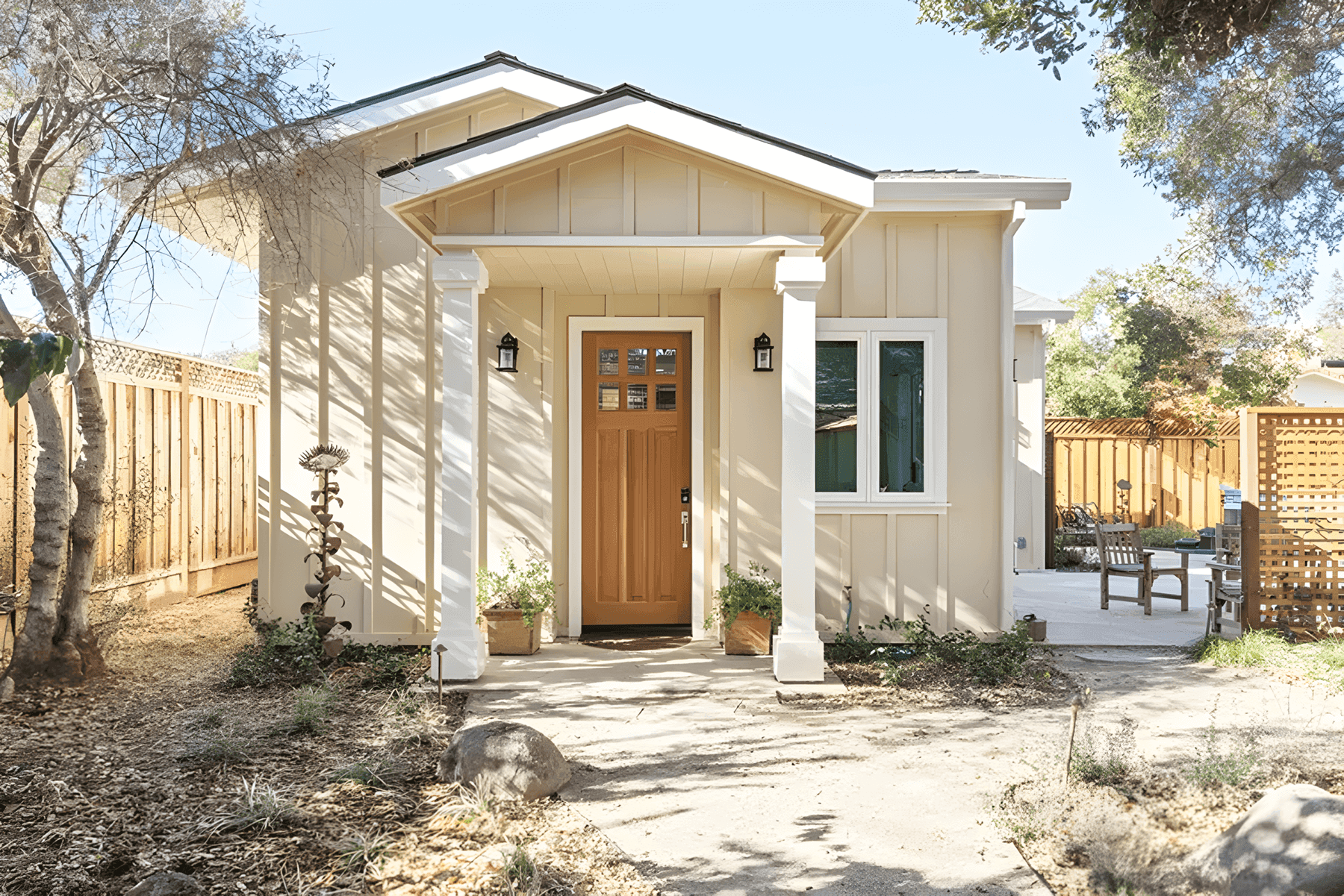 ADU garage conversion in La Mesa San Diego CA by Evergreen Remodeling & Construction
