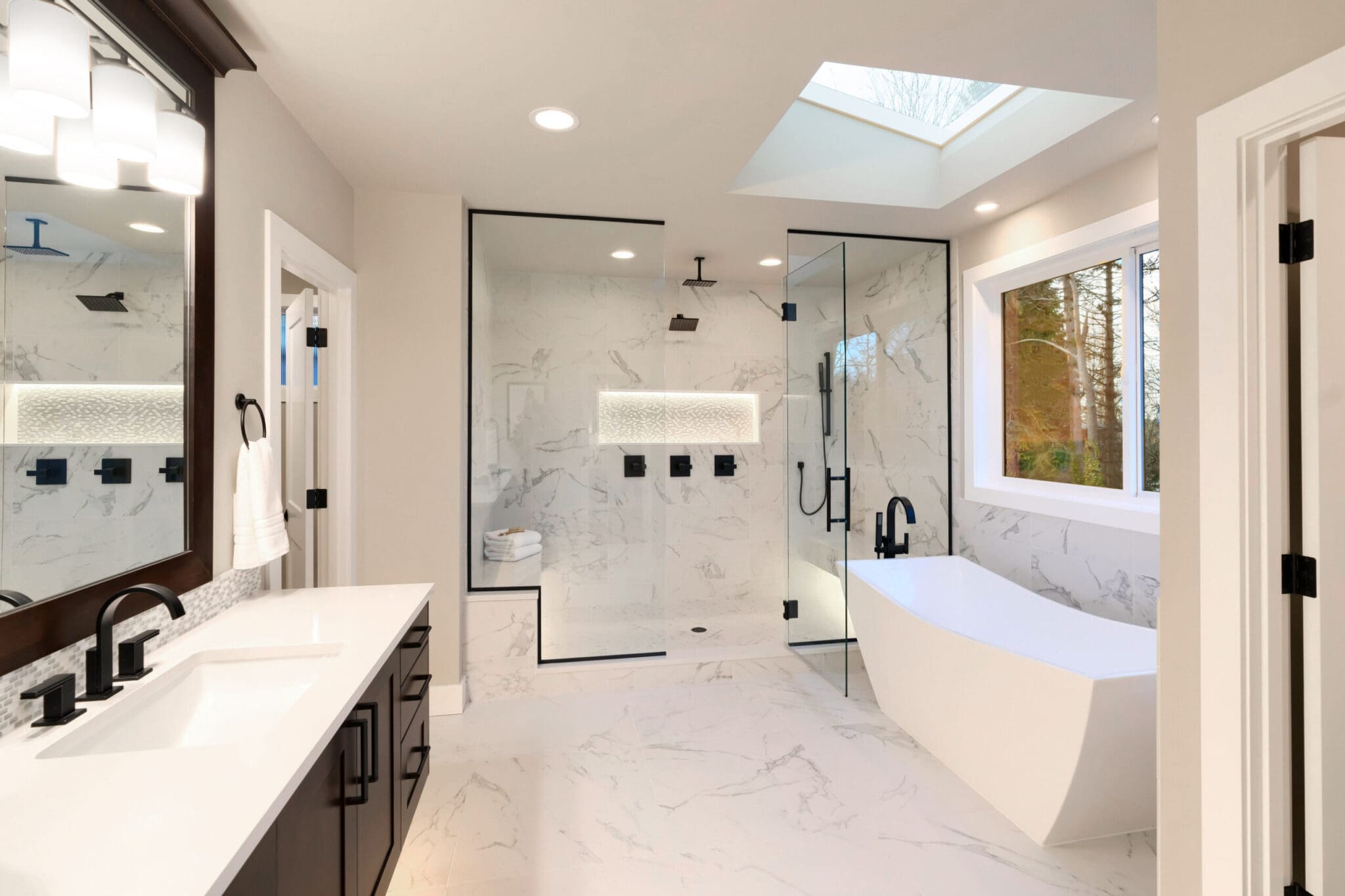 Bathroom remodel in Oceanside San Diego CA by Evergreen Remodeling & Construction