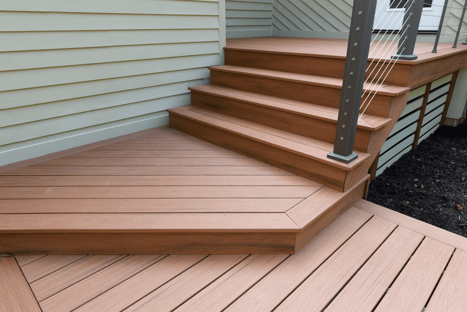 Deck remodel in Encinitas San Diego CA by Evergreen Remodeling & Construction