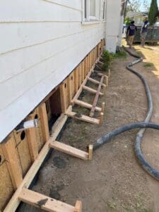 Foundation repair in San Diego CA by Evergreen Remodeling & Construction