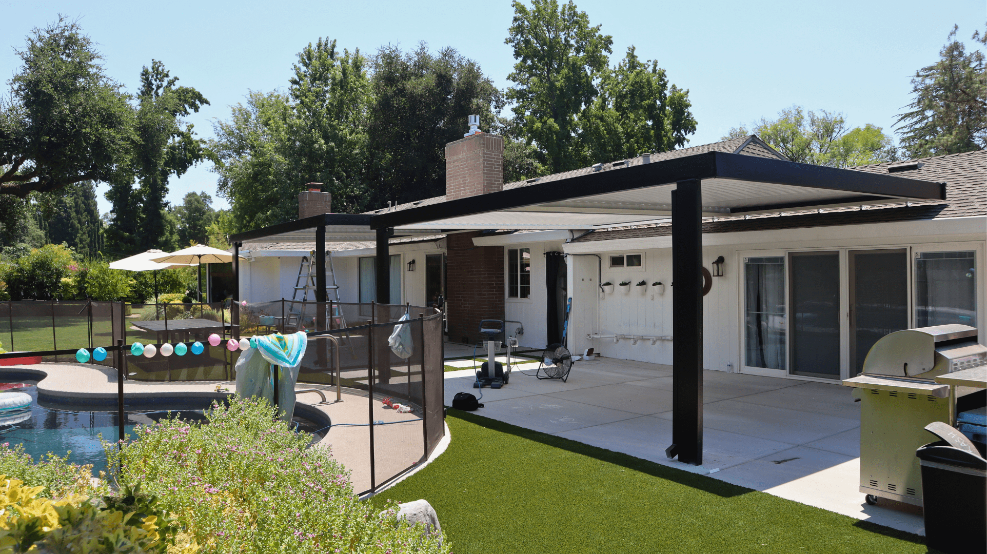 Backyard remodel in San Diego CA by Evergreen Remodeling & Construction